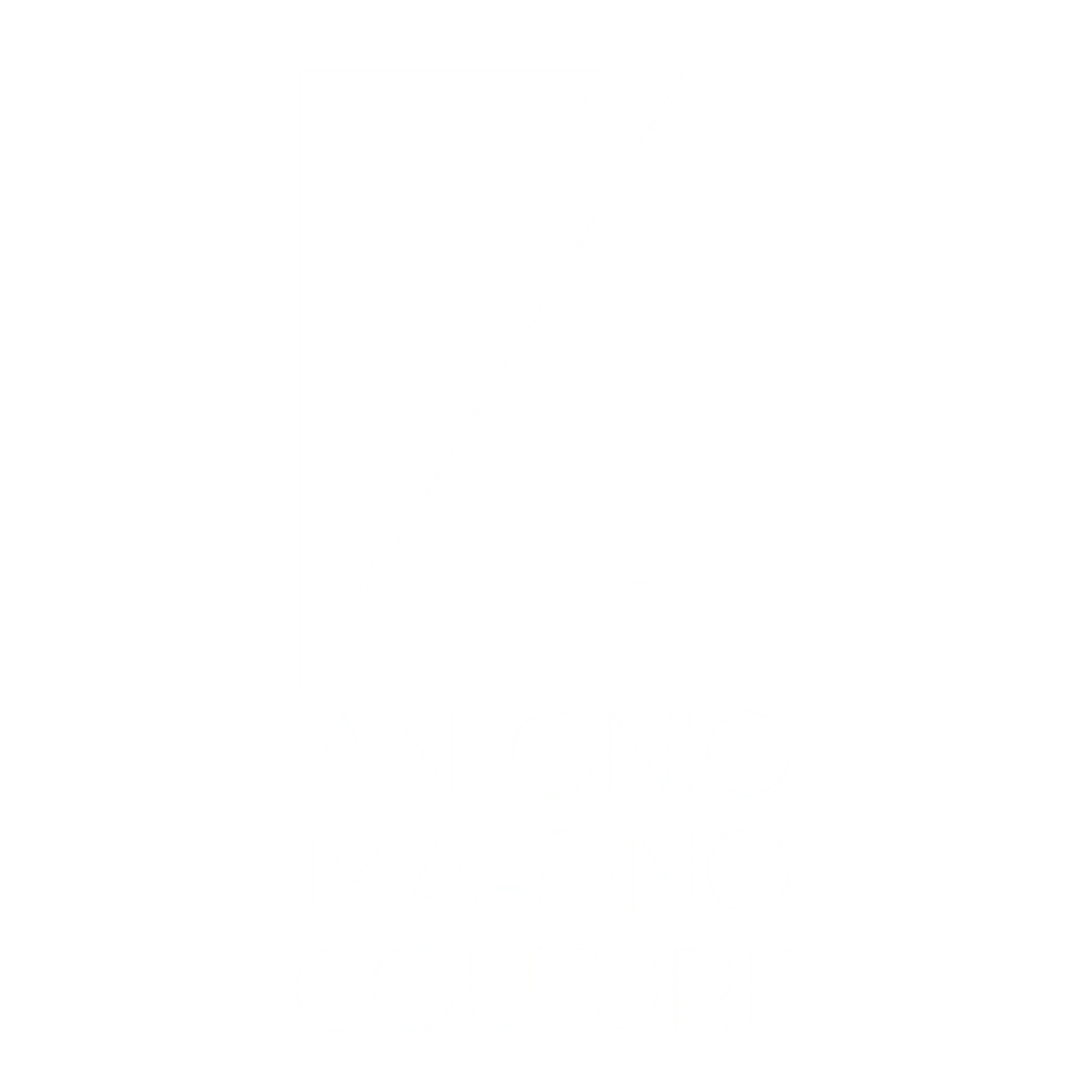 logo antonio martino couture bianco